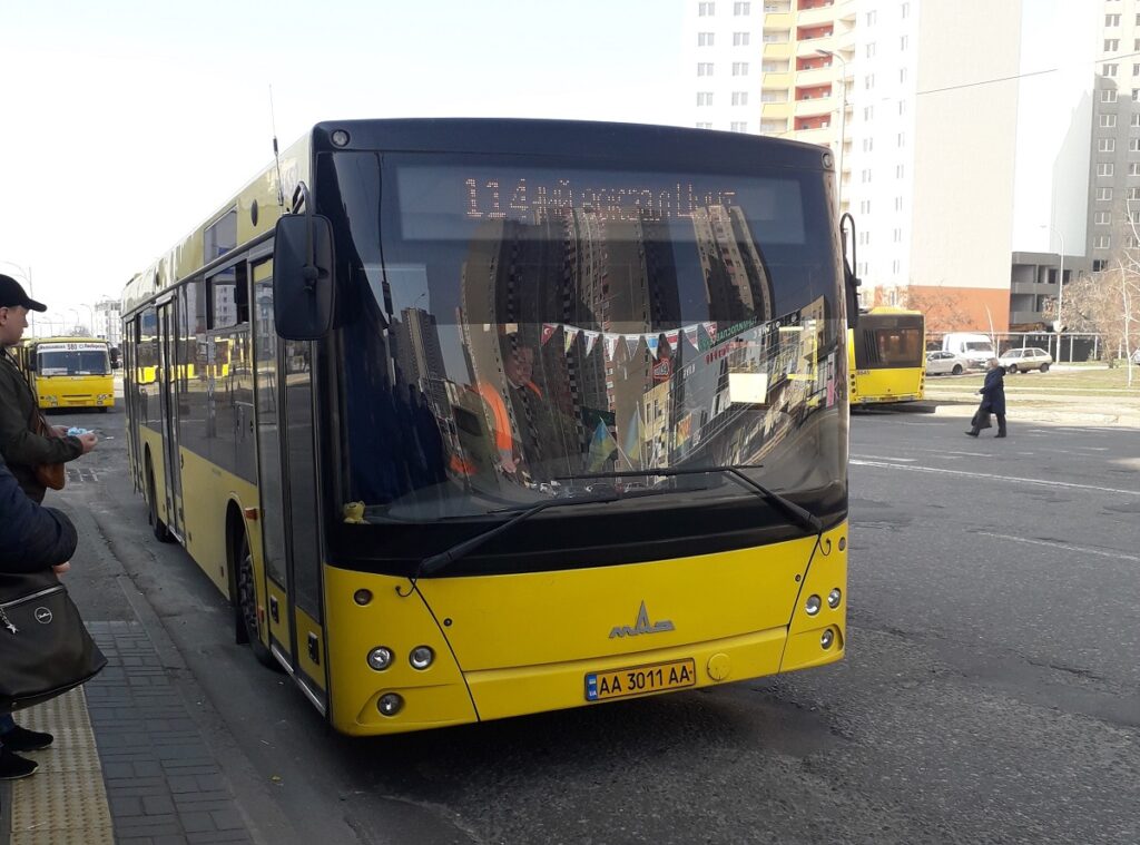 114 автобус Київ