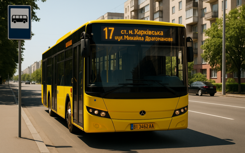 17 автобус Київ