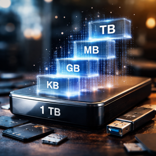 Що більше: терабайт чи гігабайт