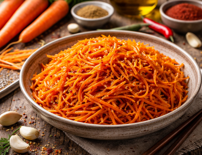 Як приготувати моркву по-корейськи