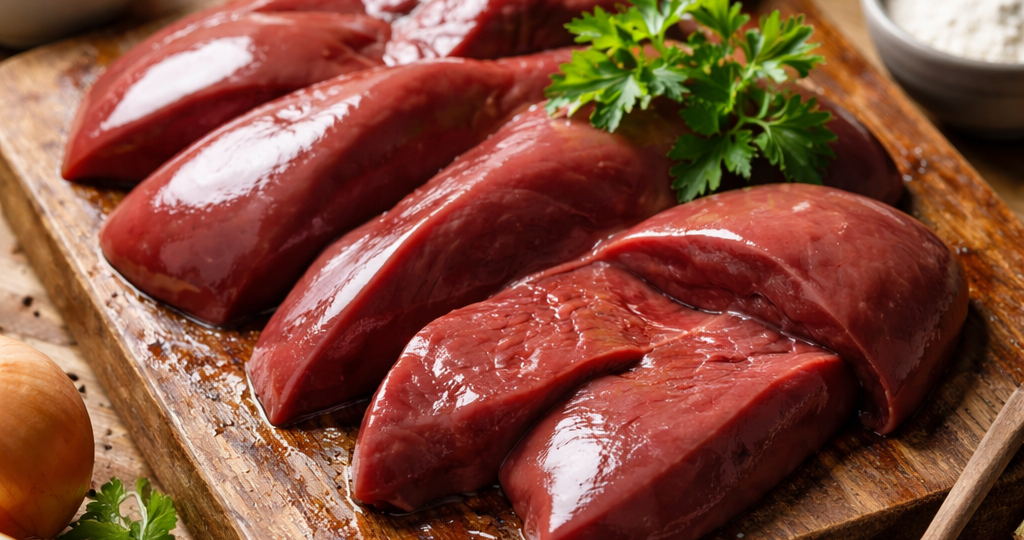 Як приготувати свинячу печінку з цибулею