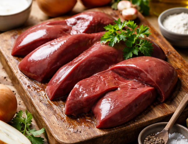 Як приготувати свинячу печінку з цибулею