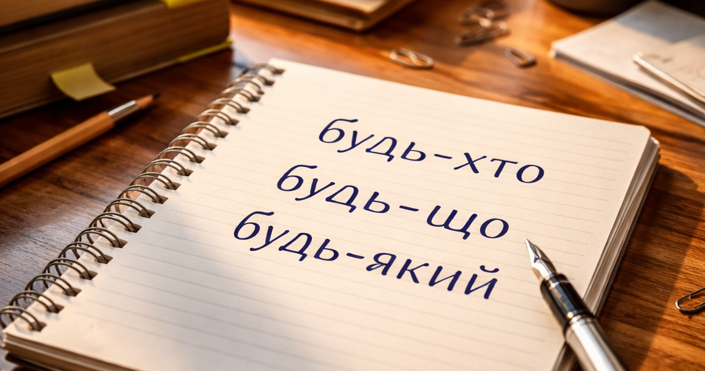 Як пишеться будь-хто