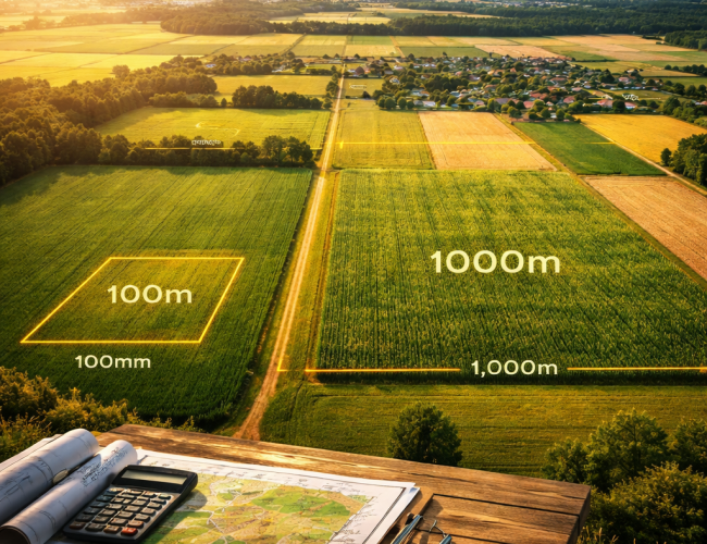 Що більше: гектар чи кілометр квадратний
