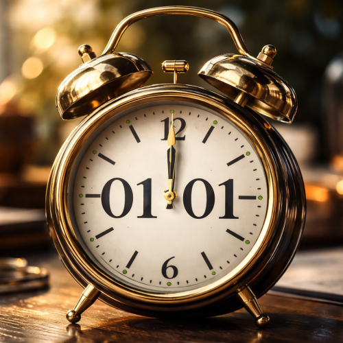 01:01 на годиннику значення