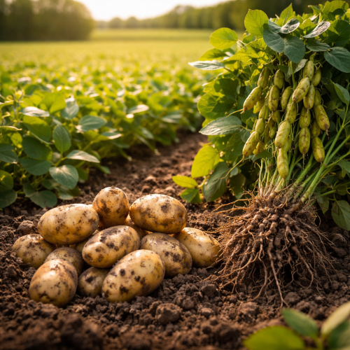 Чи можна садити картоплю після сої
