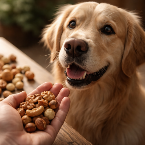 Чи можна собакам горіхи
