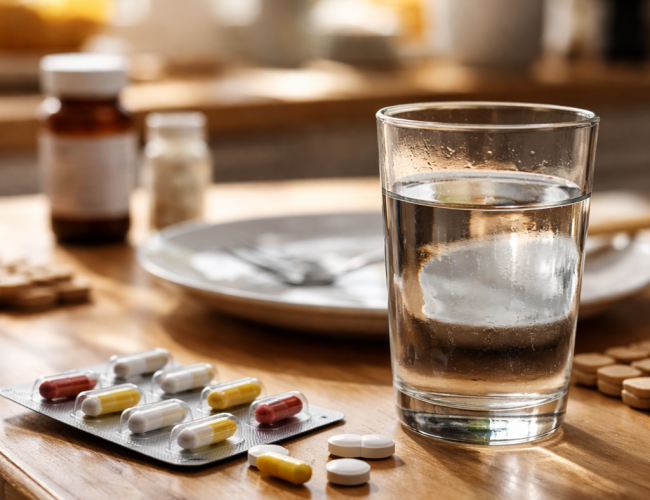 Чи можна пити таблетки на голодний шлунок